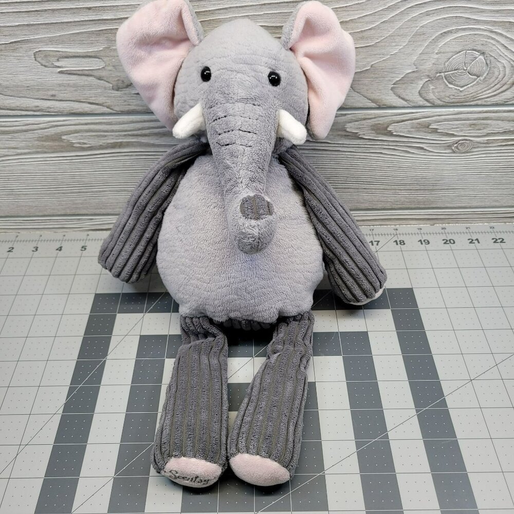 Scentsy Buddy Ollie The Elephant Plush Stuffed‎ Zoo Animal Retired Scent Holder